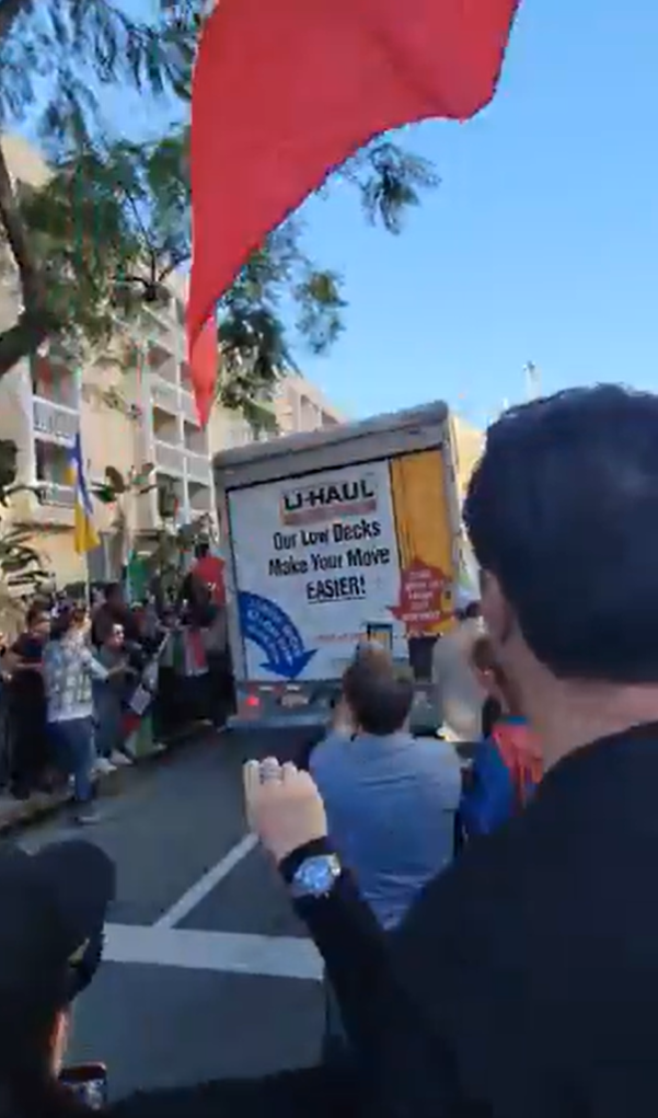 LosAngelessendiferðabíl