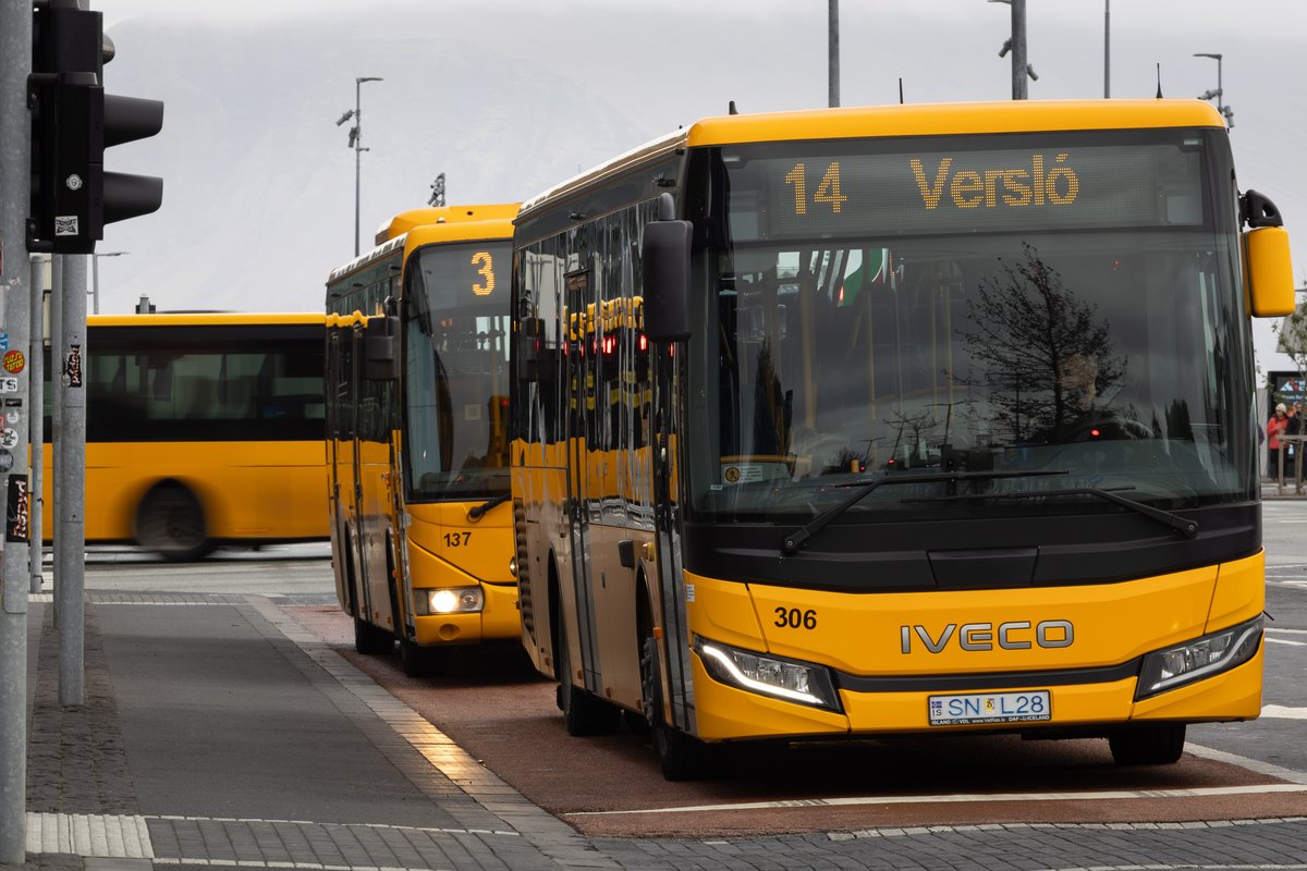 Troðfullt í strætó